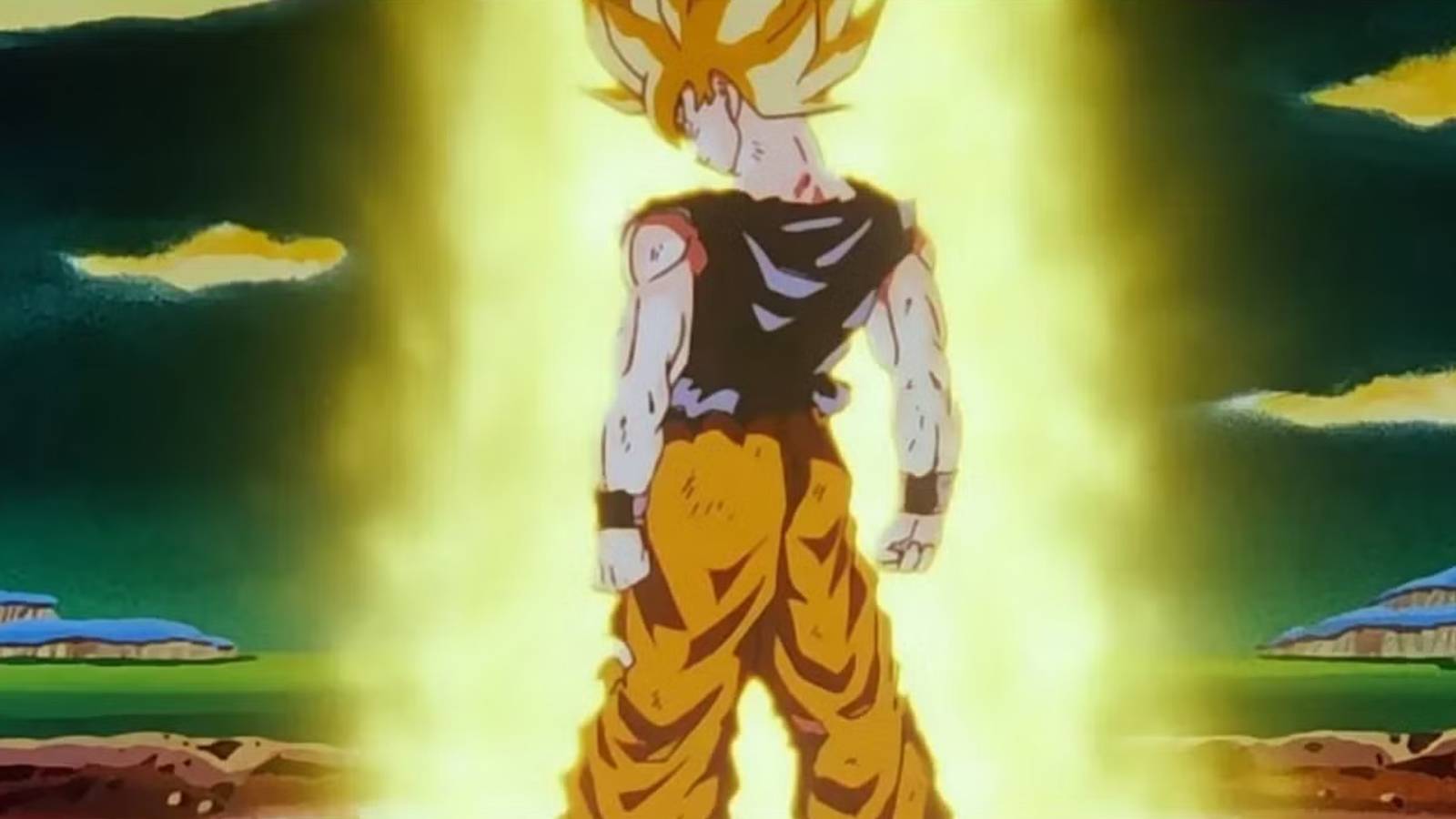 goku super saiyan transformation