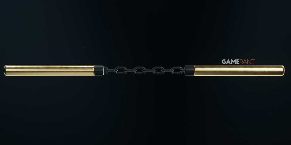 Gold Camo on Nunchaku in Black Ops 6