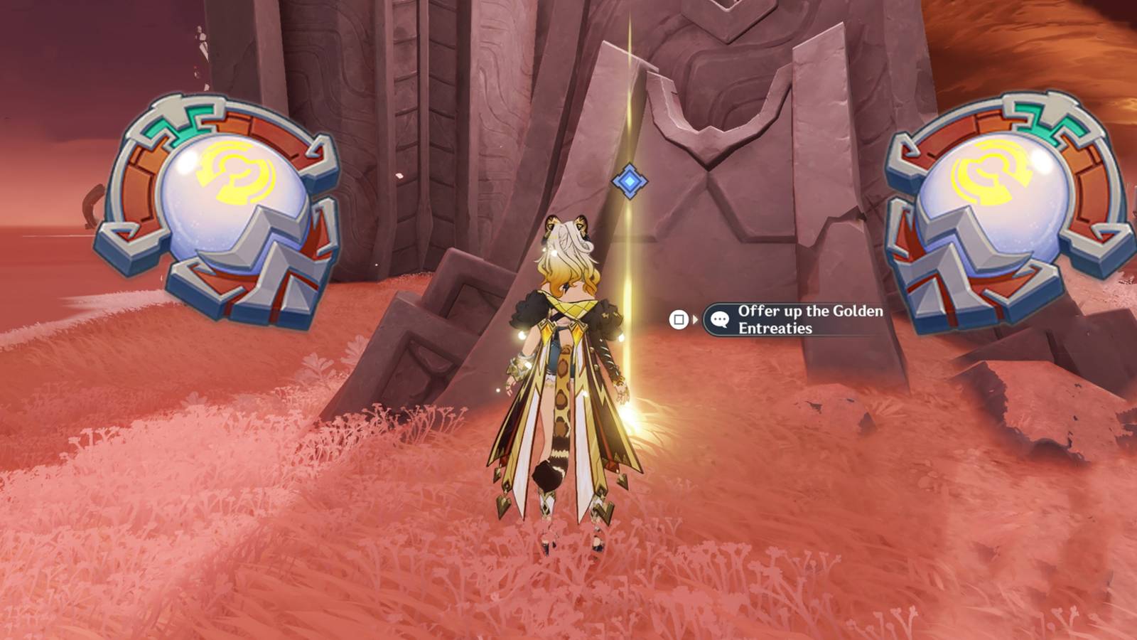 golden entreaty location in genshin impact