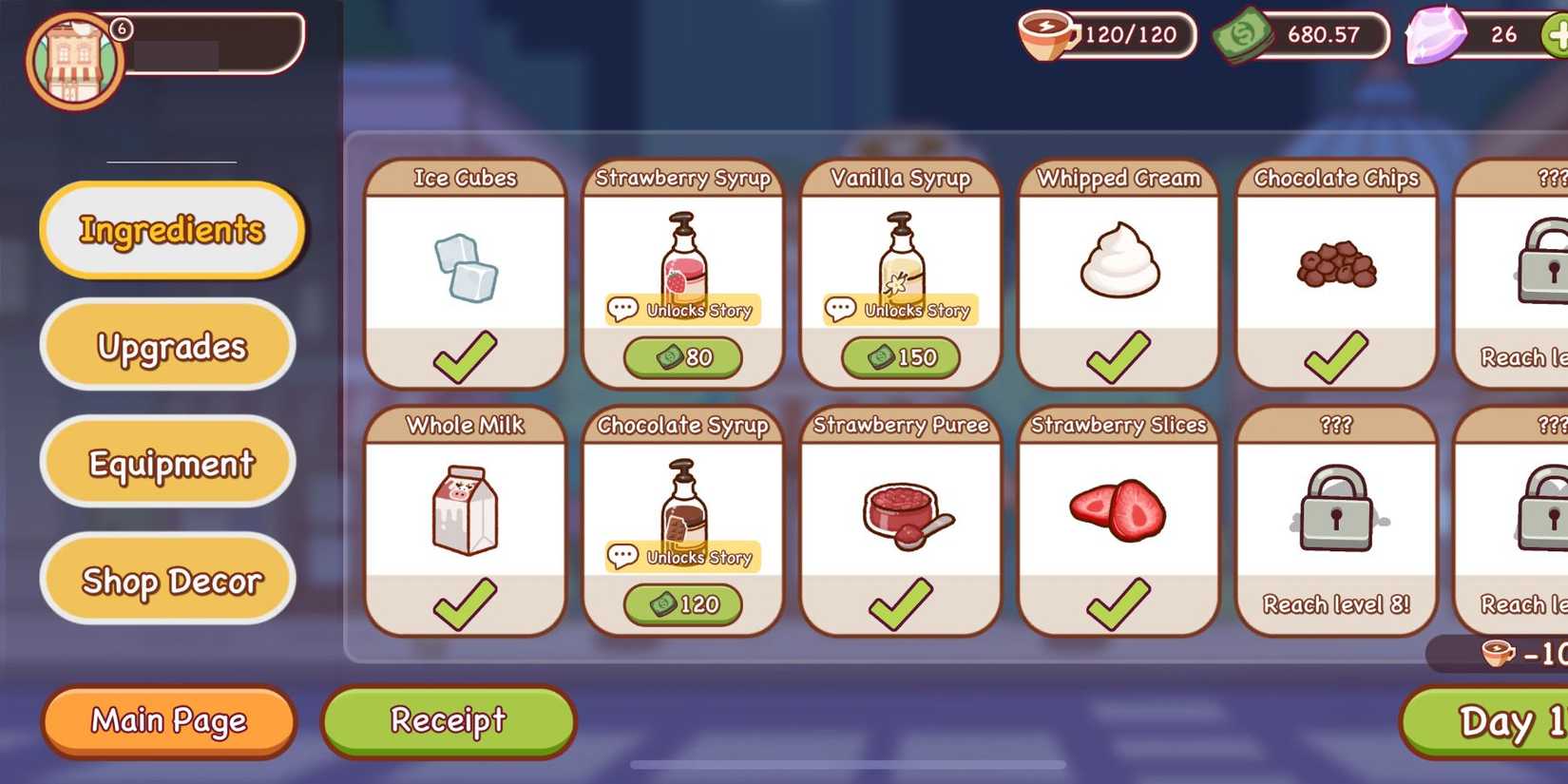 good coffee great coffee ingredients menu