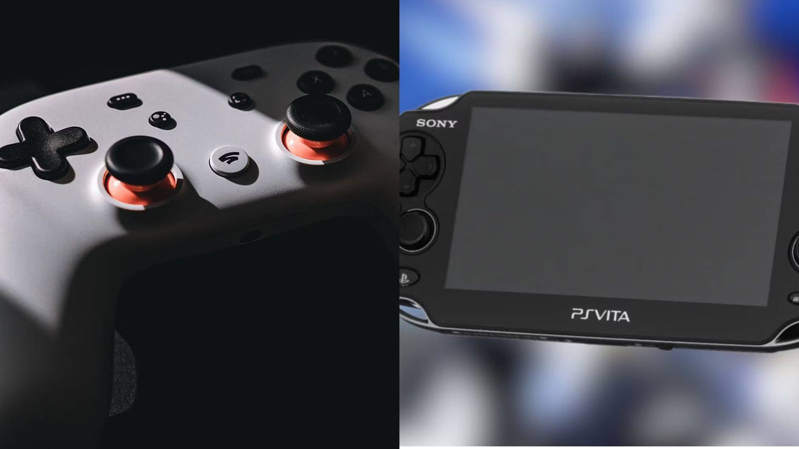 Google Stadia and PS Vita