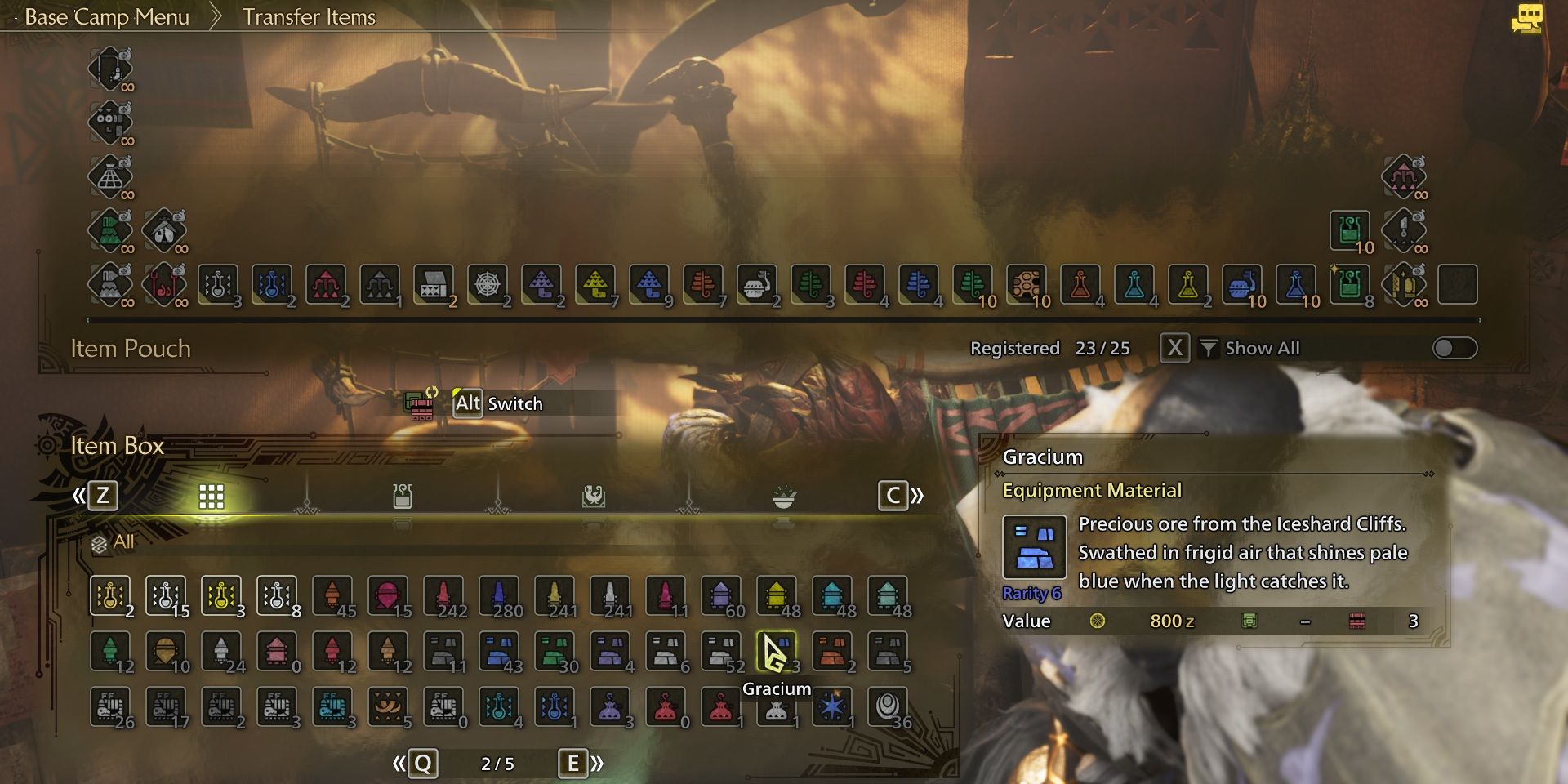Grucium information - monster hunter wild