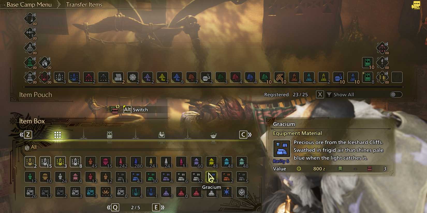 Gracium Info - Monster Hunter Wilds