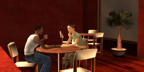 Grand Theft Auto San Andreas date with Helena Wankstein
