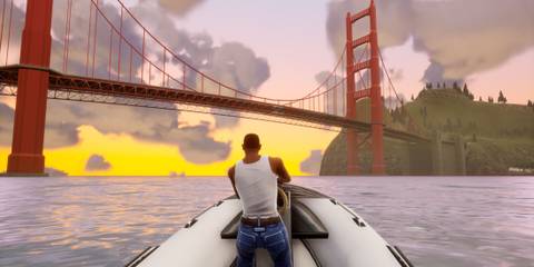 Grand Theft Auto San Andreas Gant Bridge