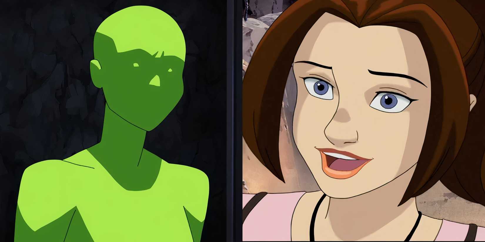 Green Ghost and Kitty Pryde