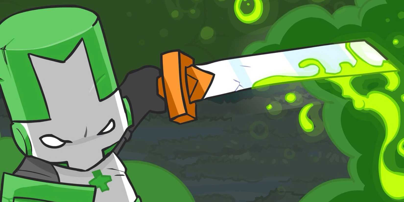 Green Knight in Castle Crashers cutscene