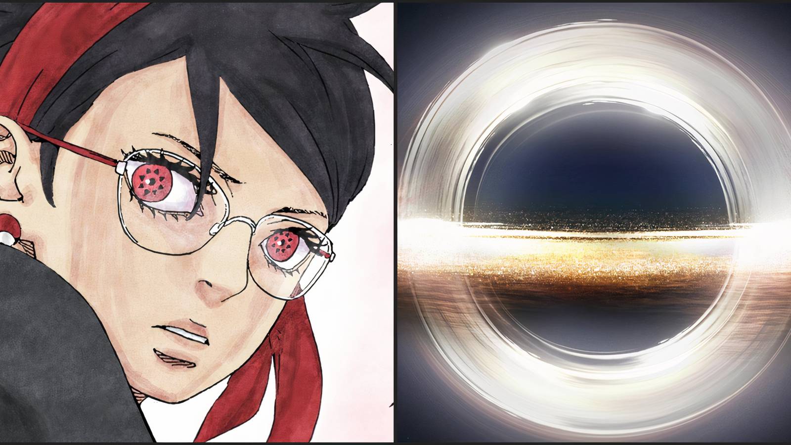 Boruto Sarada Black Hole Mangekyo Sharingan Ability
