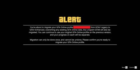 gta 5 online migrate progress