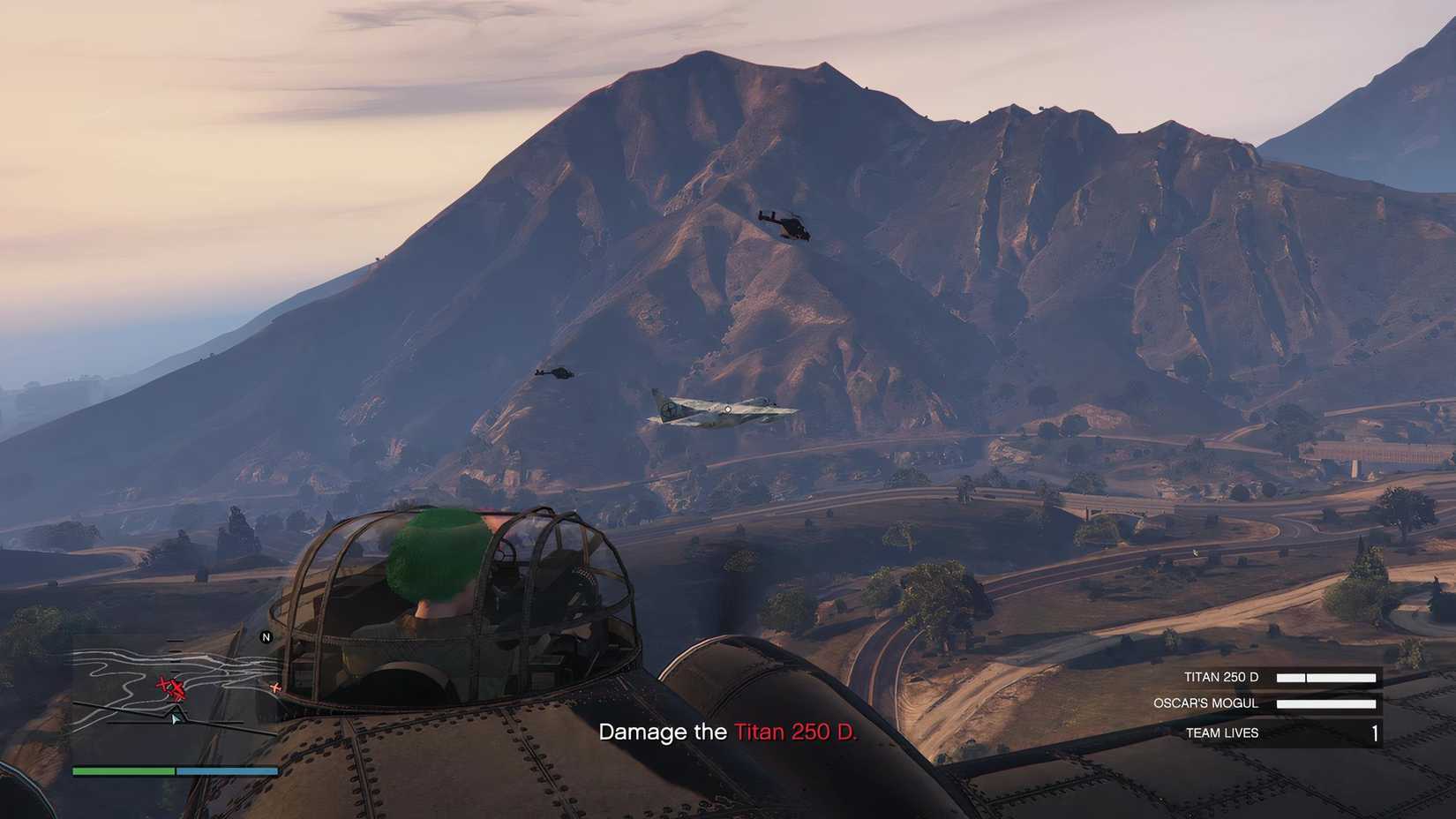 gta online titan job finale