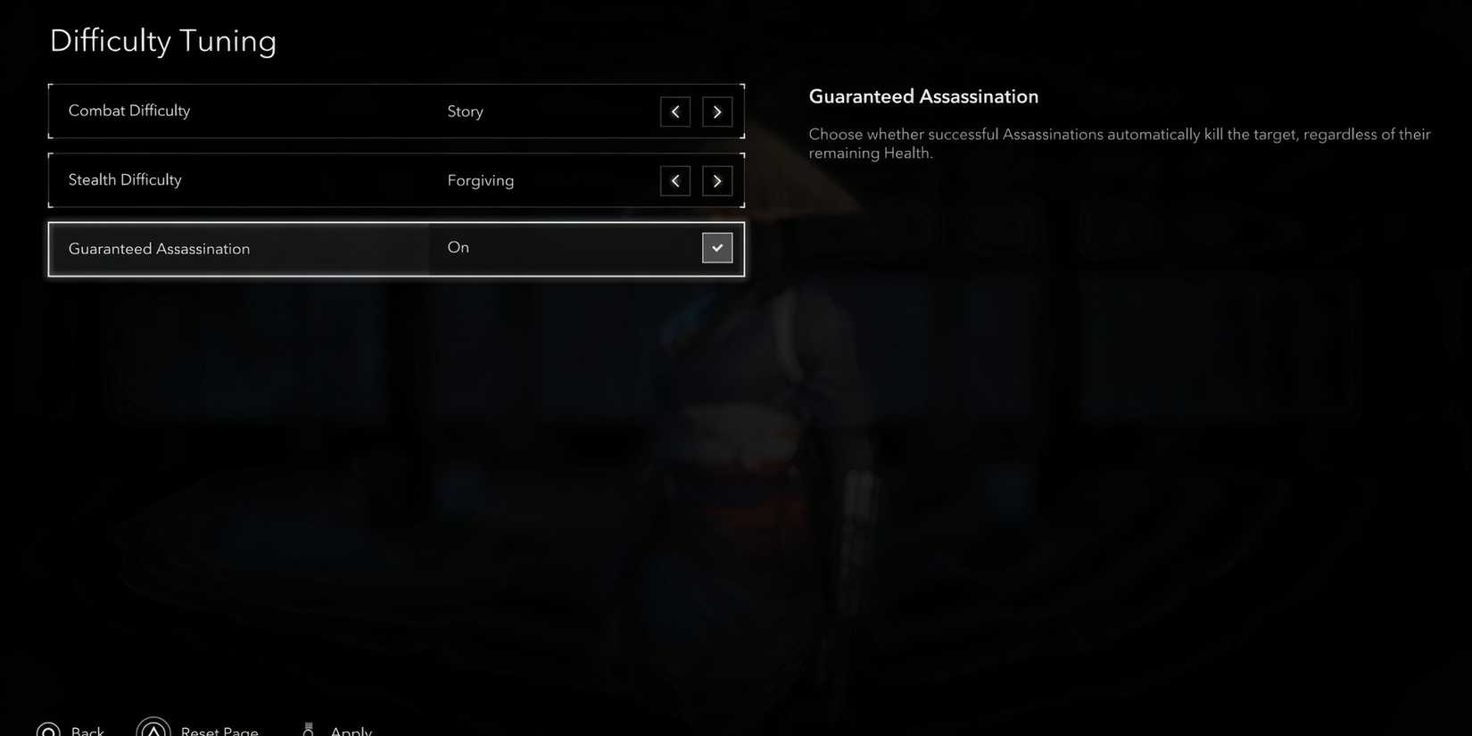 Guaranteed Assassination option in Assassin's Creed Shadows