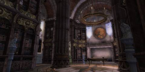 Guild wars 2 inside the Durmand priory Hall