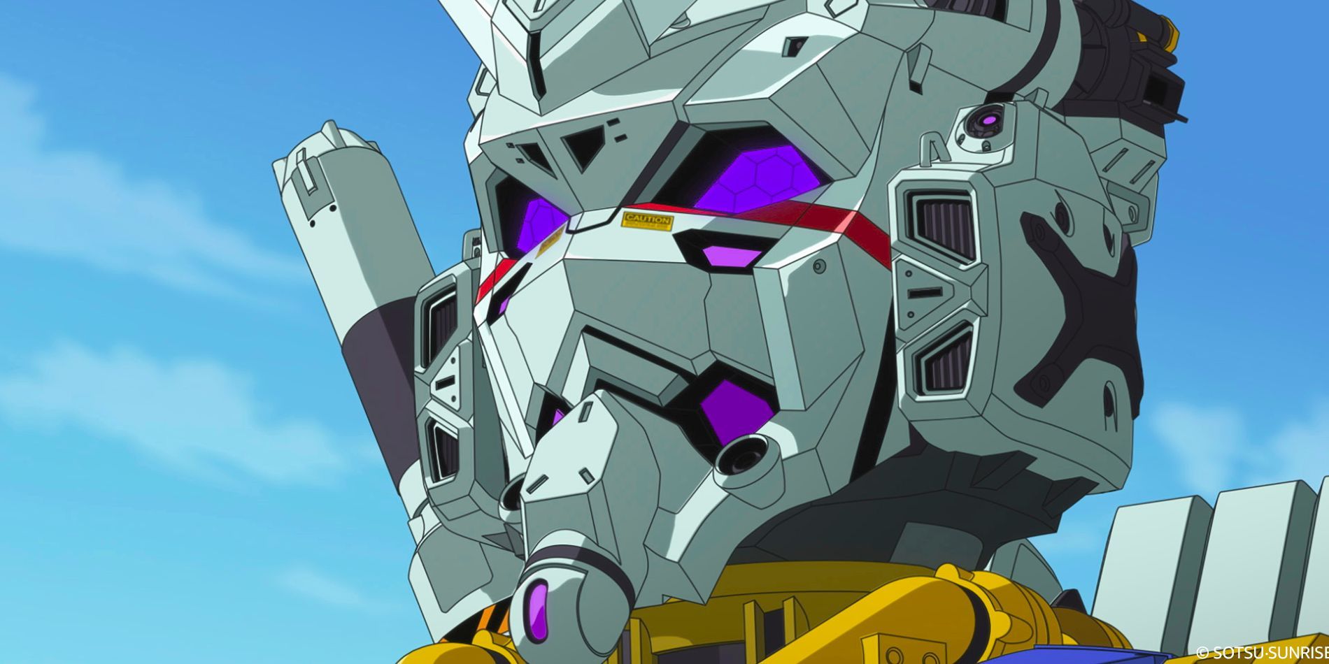 picture: a mobile suit from gundam gquuuuuux.