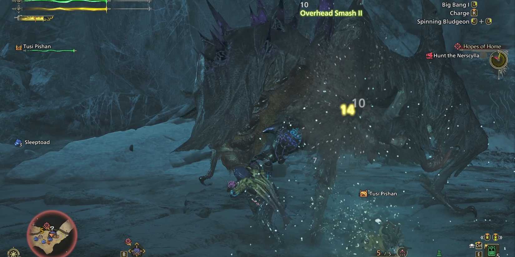 Hammering Nerscylla - Monster Hunter Wilds