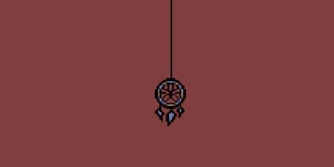 Dream catcher item hanging on screen appearance added by mod