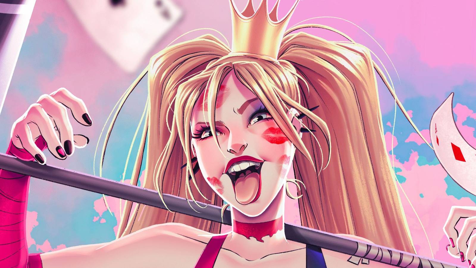 monster hunter wilds harley quinn custom character