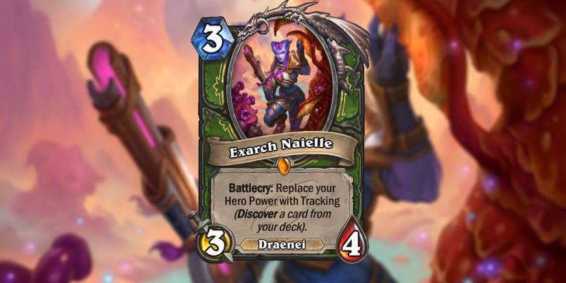 Hearthstone Exarch Naielle Card