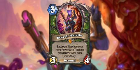 Hearthstone Exarch Naielle Card
