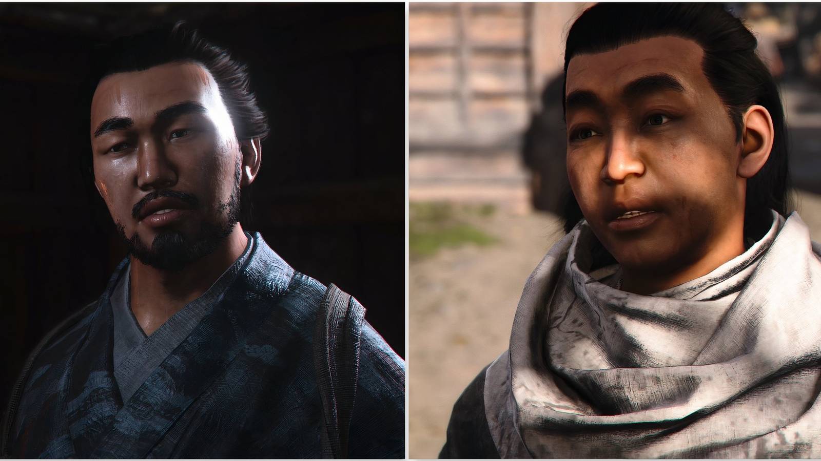 Heiji and Tetsuo in Assassin's Creed Shadows