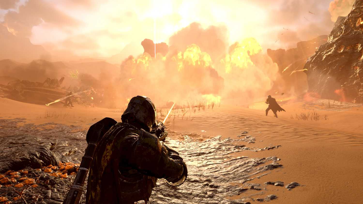 ピクセルアート ミニガン ファンリクエストを元に制作されたHelldivers 2のミニガンのピクセルアート