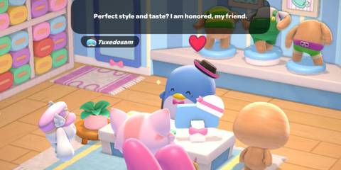 hello kitty island adventure tuxedosam