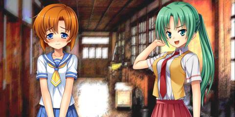 Higurashi When They Cry Rena and Mion
