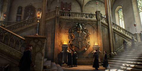 Hogwarts Legacy students at Hogwarts