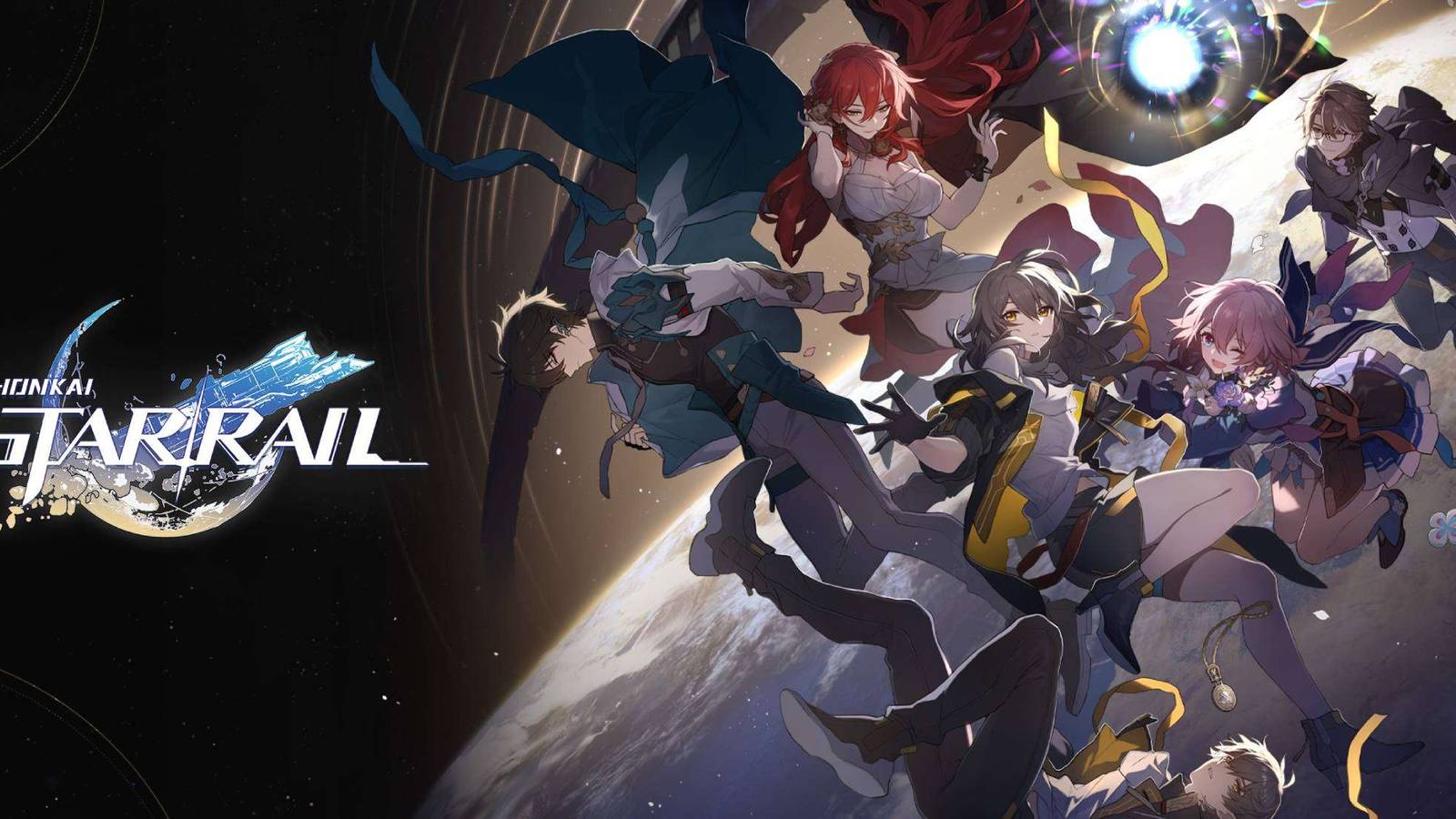 A key visual for Honkai: Star Rail from the game's initial release.