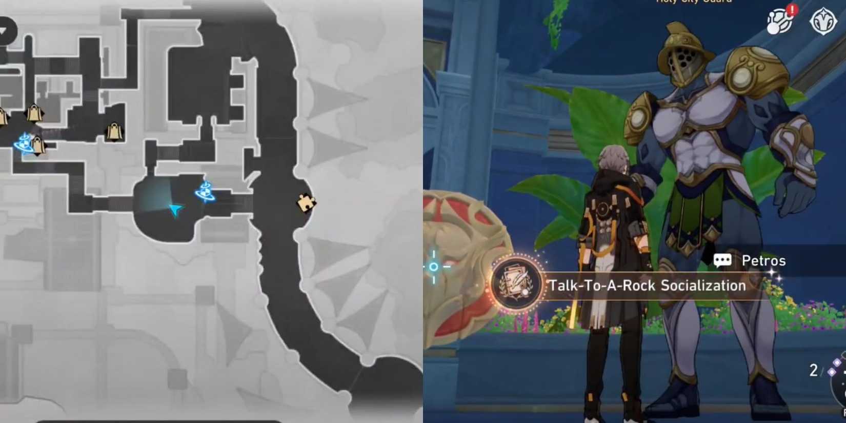 Honkai Star Rail- Talk-To-A-Rock Socialisation