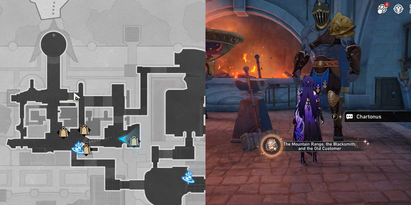 Honkai Star Rail- The Mountain Range, The Blacksmith, And The Old Customer