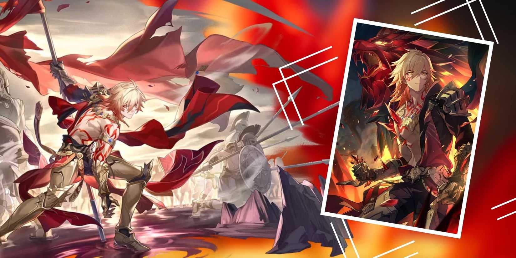 Honkai Star Rail_ Flame Of Blood, Blaze My Path Light Cone