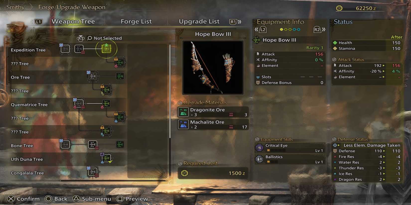 Hope Bow 3 bow in Monster Hunter Wilds