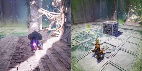 Hopes of Spring Walkthrough Split Fiction Halls of Ice Block Puzzle