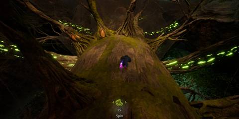 Hopes of Spring Walkthrough Split Fiction Heart of the Forest Controlling the Tree Trunk