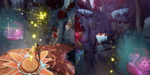 Hopes of Spring Walkthrough Split Fiction Silly Monkeys Activating Flower Wind