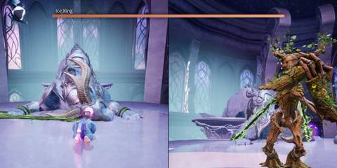 Hopes of Spring Walkthrough Split Fiction The Ice King Icy Attacking the Boss