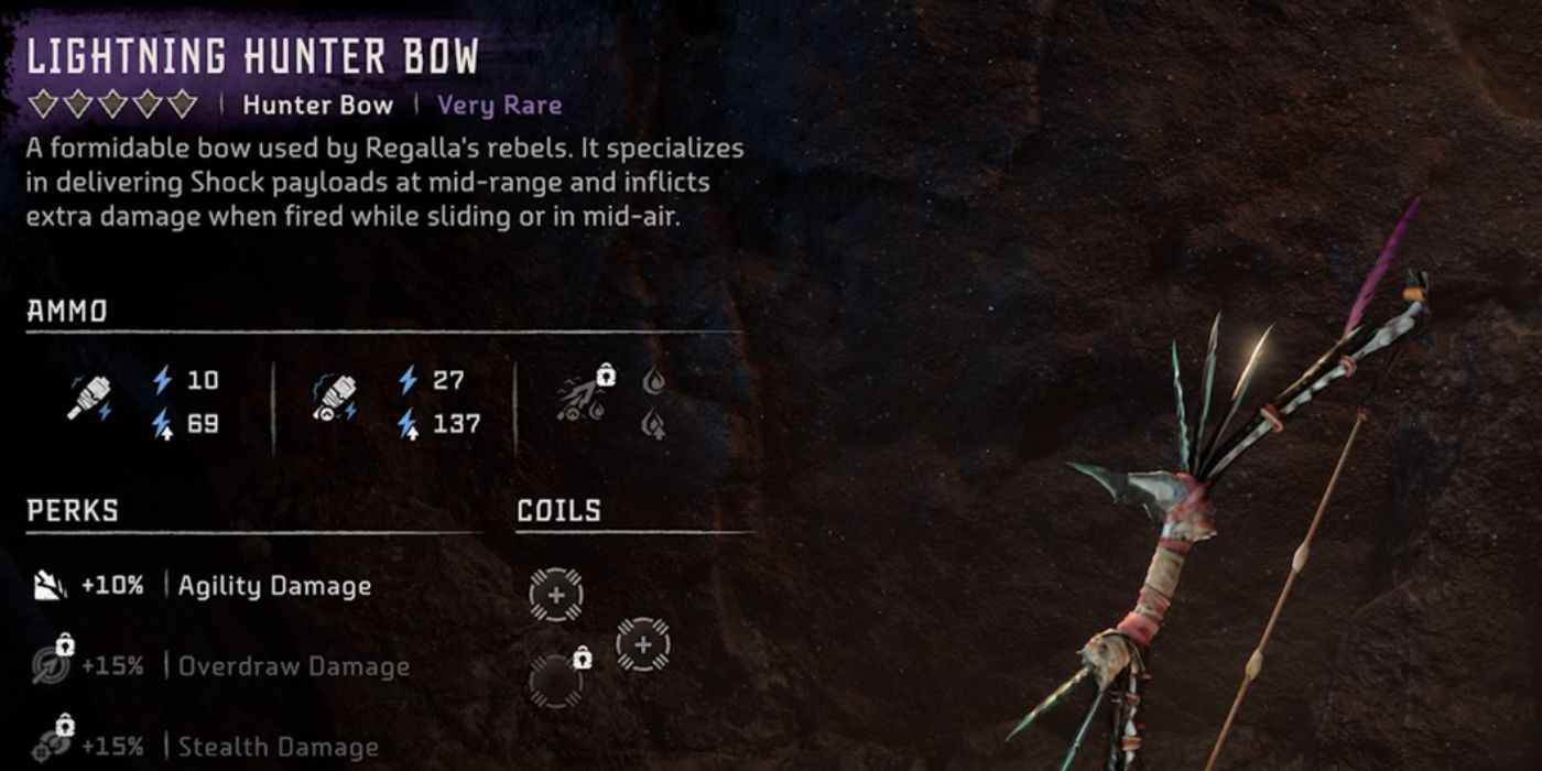 Horizon Forbidden West - Lightning Hunter Bow