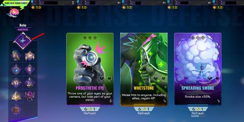 how to activate Relics in FragPunk