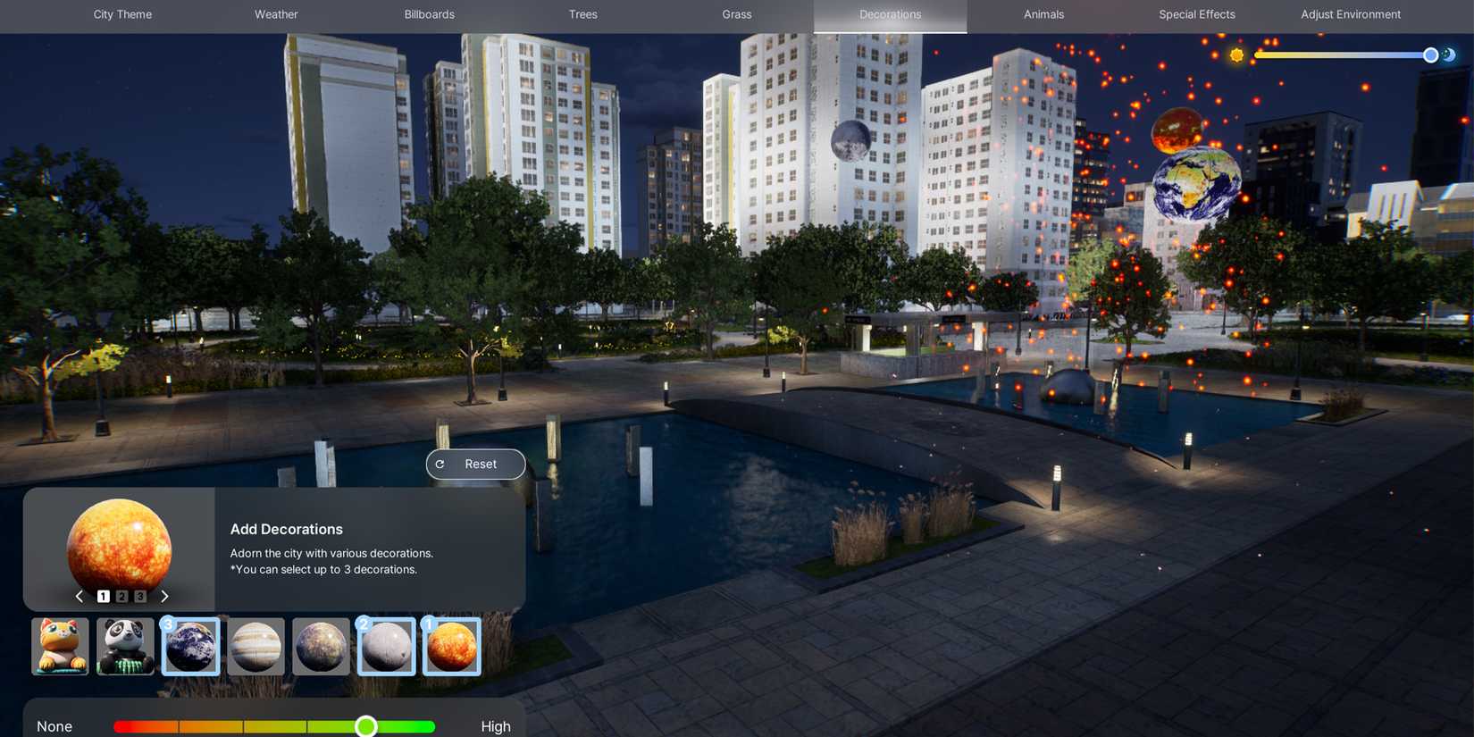 how to add decorations to your city in inzoi