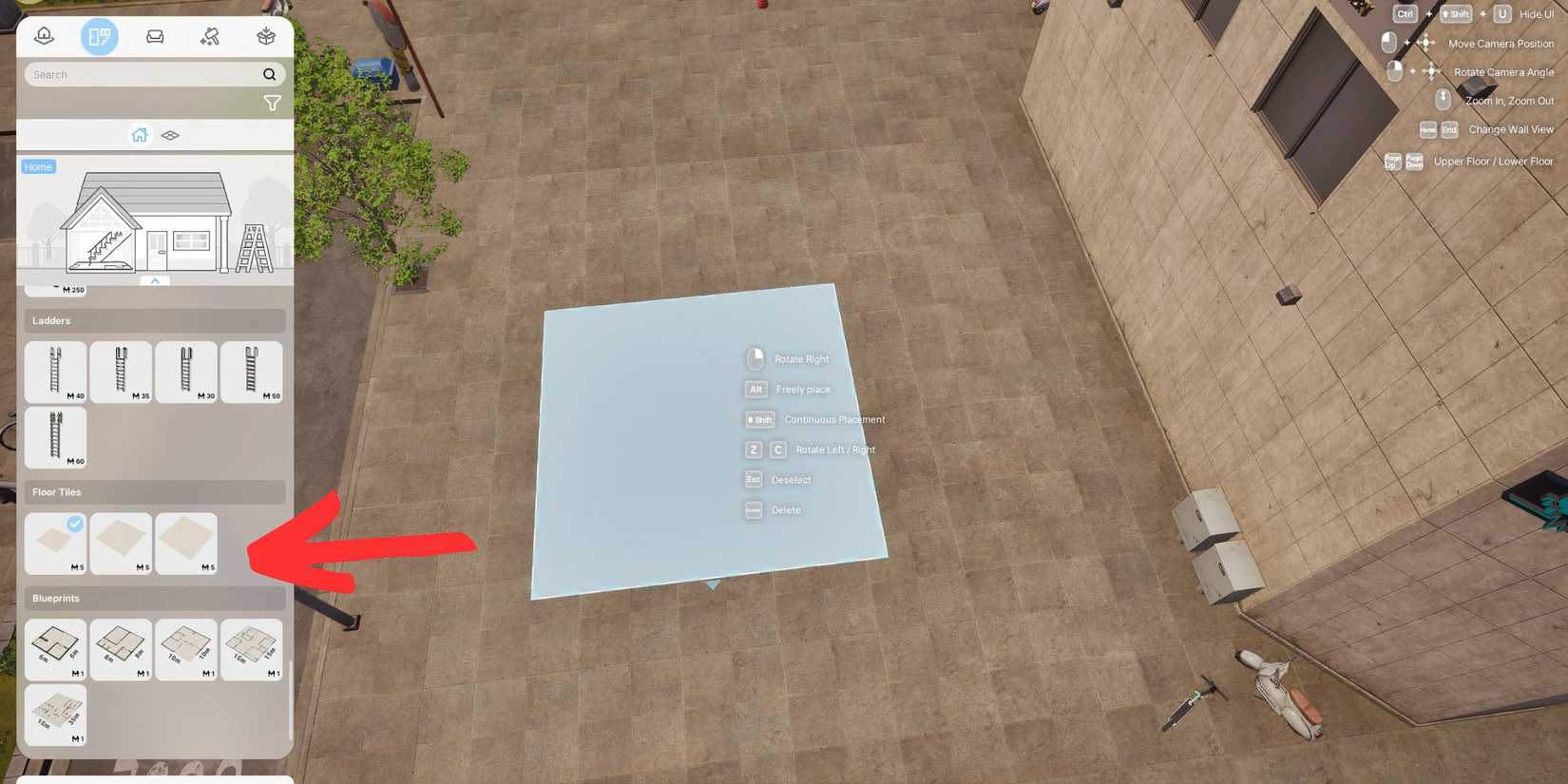 how to add flooring in inzoi 