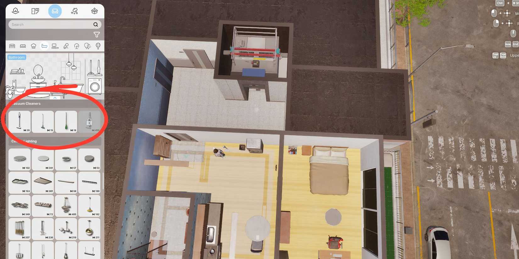 how to buy cleaning tools in inzoi