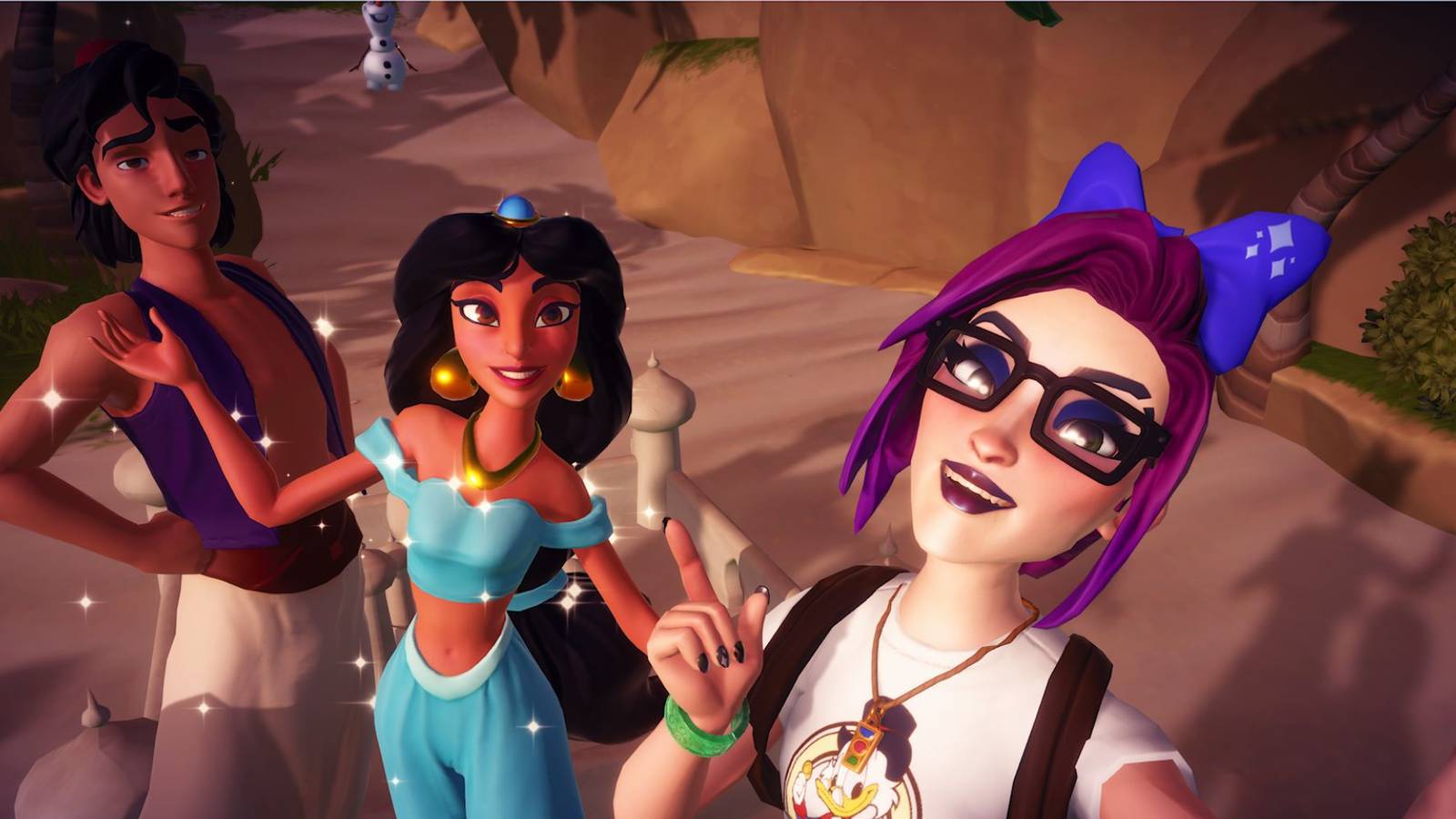 How to complete A Sandy Competition in Disney Dreamlight Valley (Jasmine Level 4 Friendship Quest)