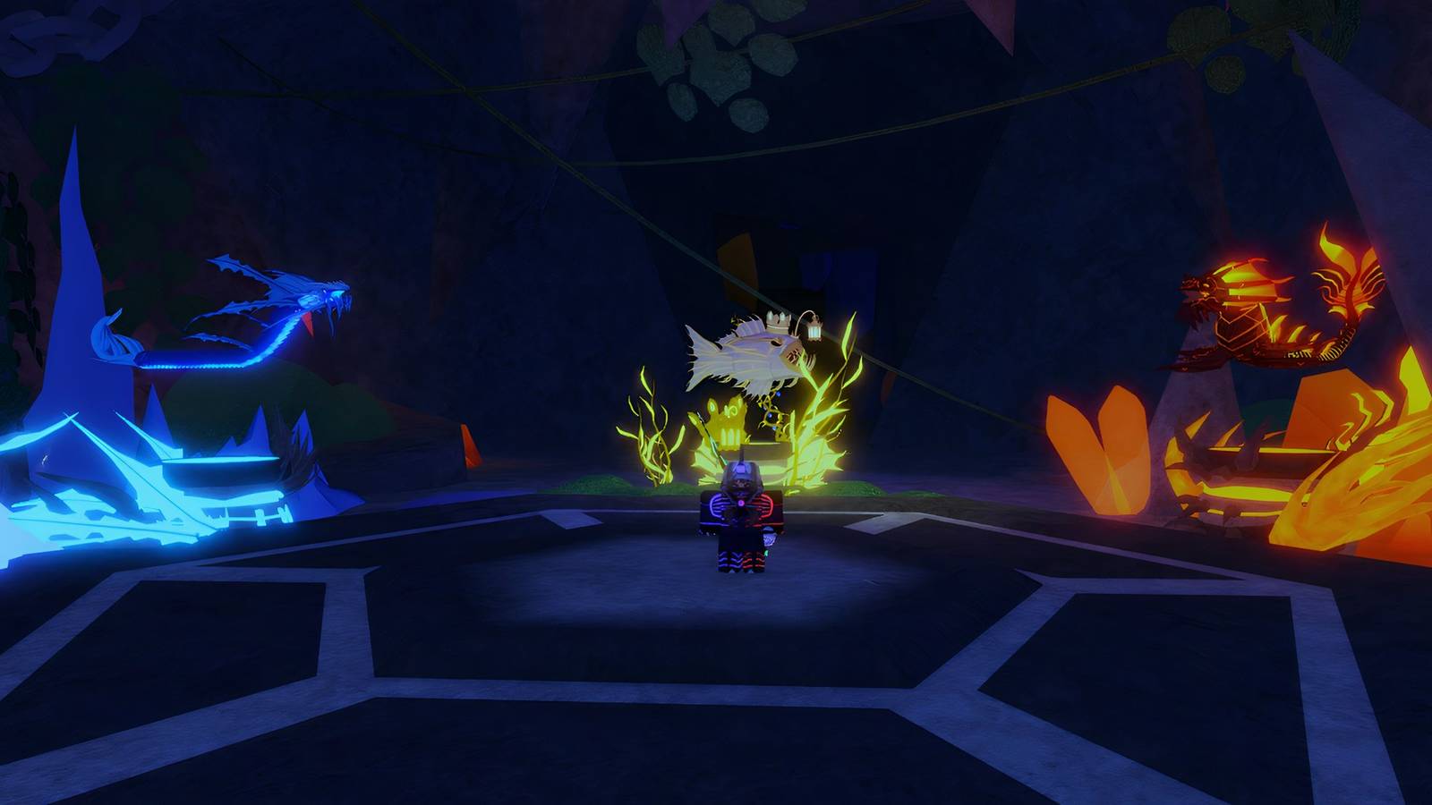 how to solve the calm zone door puzzle in fisch