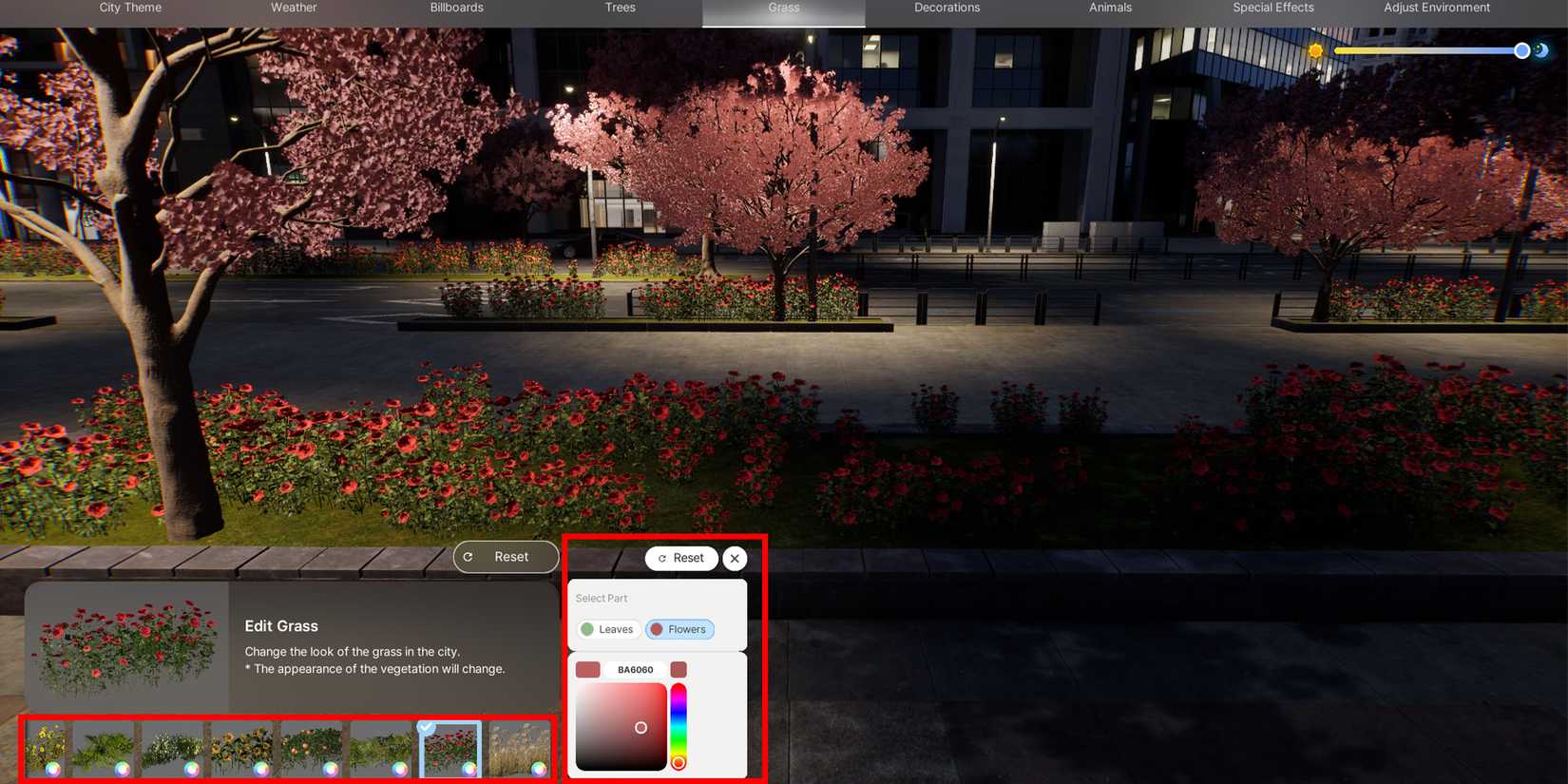 how to edit grass in inzoi