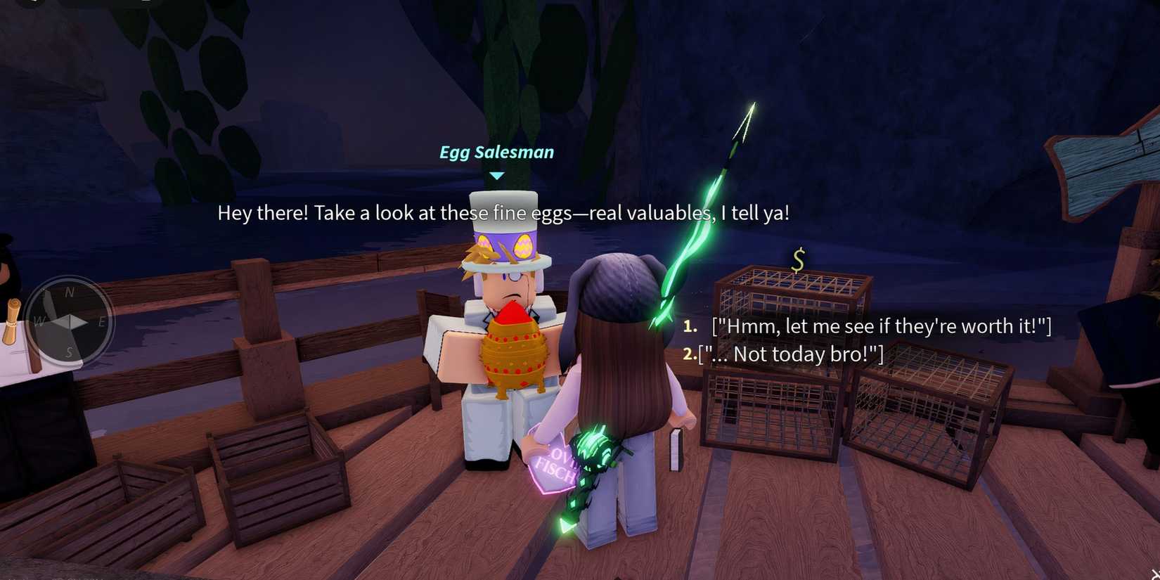 how to get eggs in fisch 