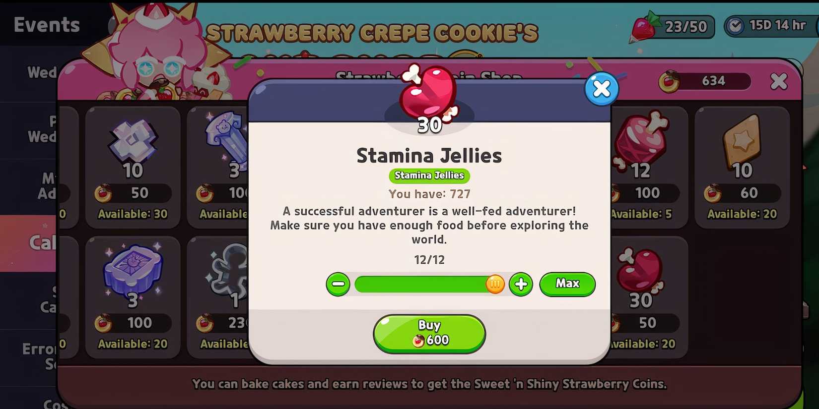 how to get more stamina jellies in cookie run kingdom 