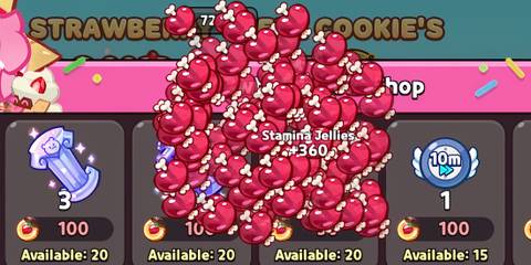 how to get more stamina jellies in cookie run kingdom 