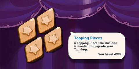how to get more topping pieces in cookie run kingdom 