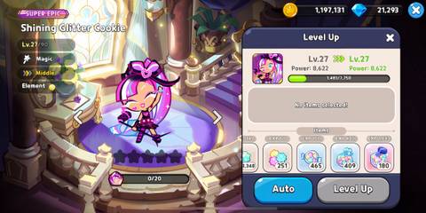 how to level up your cookies in cookie run kingdom