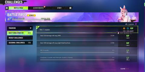 how to view Daily Challenges in FragPunk - 2 